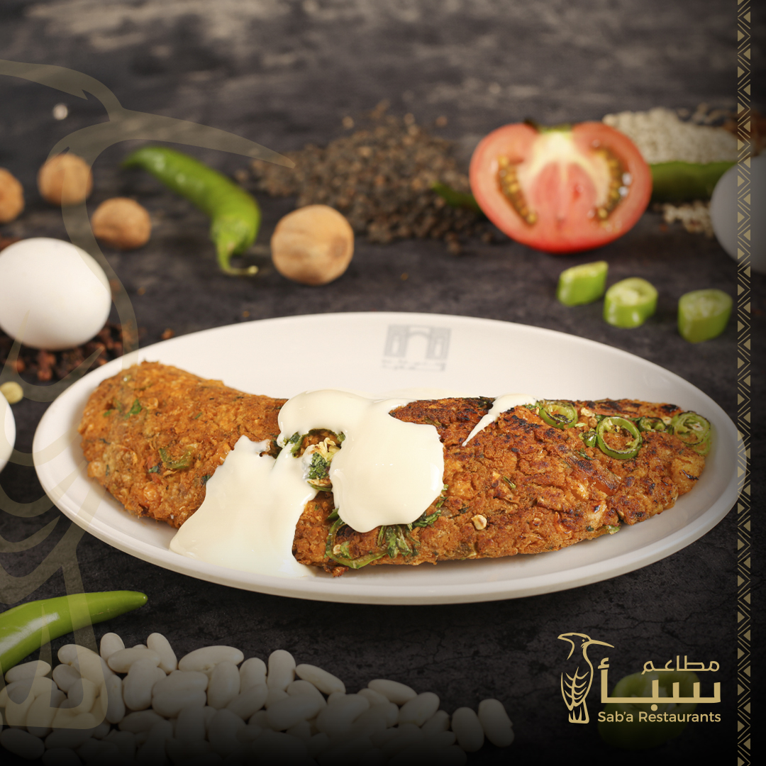 Dried beans with cheese and eggs